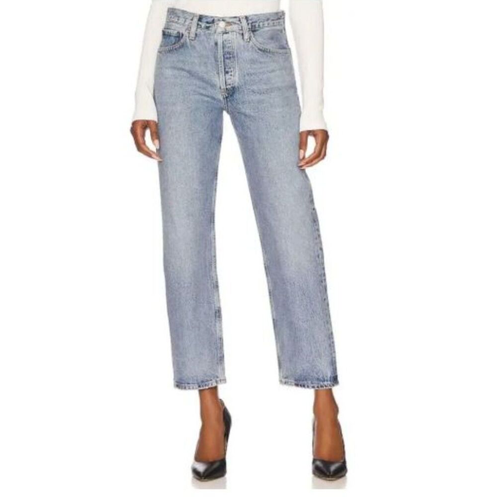 AGOLDE Wyman Low Slung Vintage Straight Jeans Ratio Size 31